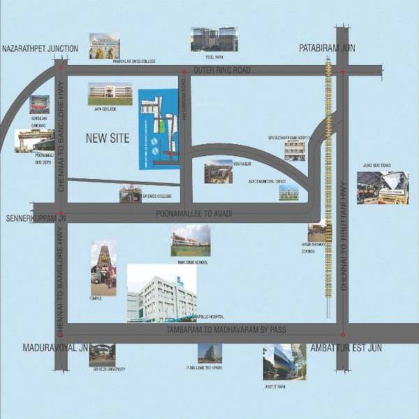  apple-city Location Plan