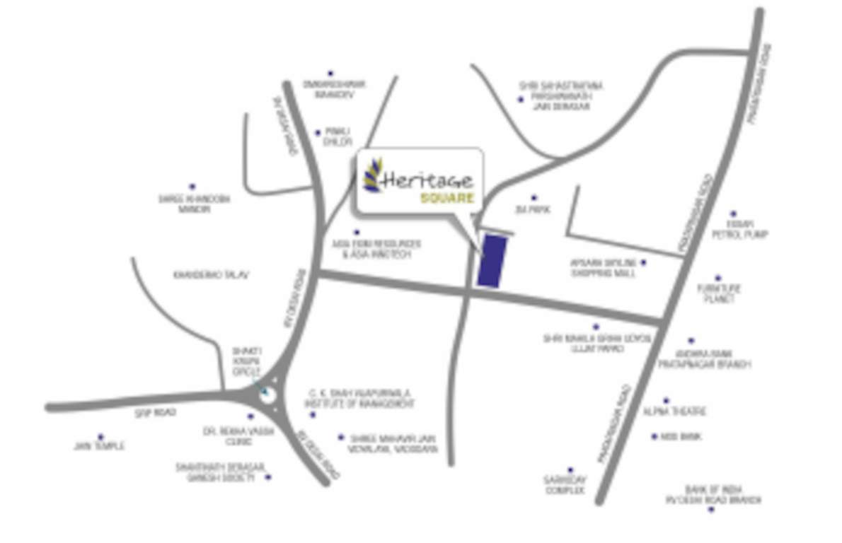  heritage square Location Plan