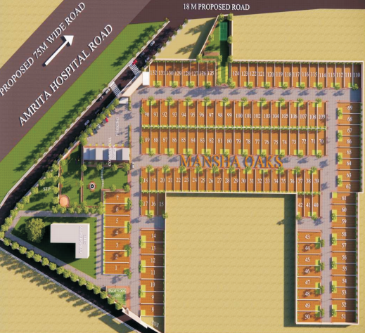 masterPlan of Mansha Oaks