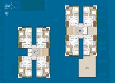  skyview Block A Cluster Plan