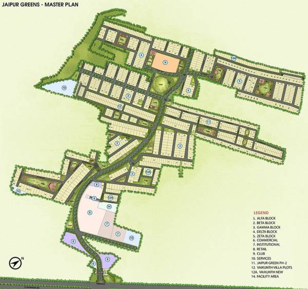  jaipur-green-extension-vaikunth-new Master Plan