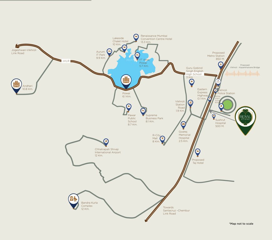  royal stone Location Plan