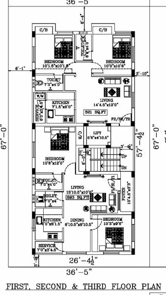  jj-homes JJ Homes Cluster Plan For Typical Floor