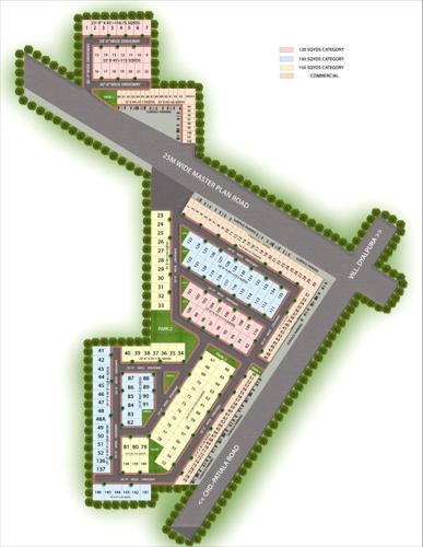 Layout Plan aero-greens Layout Plan