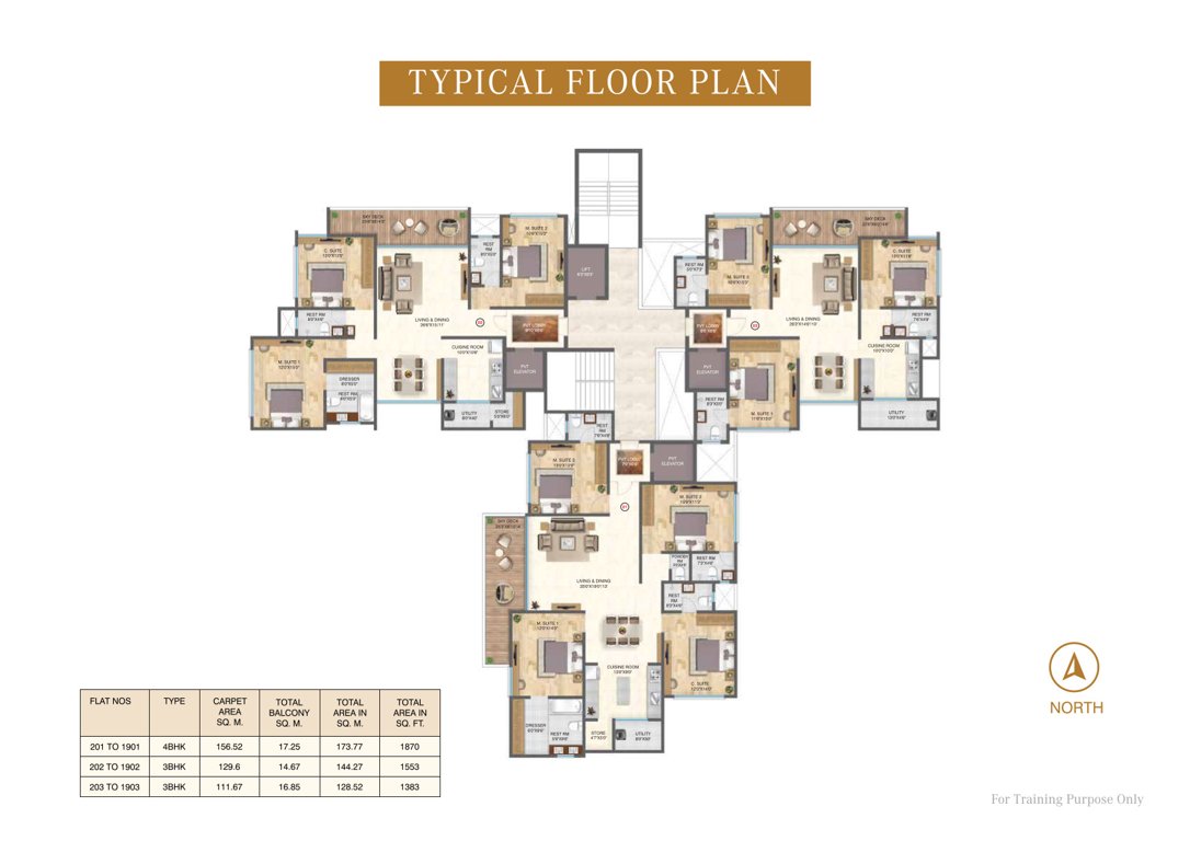  city one panache Panache Cluster Plan