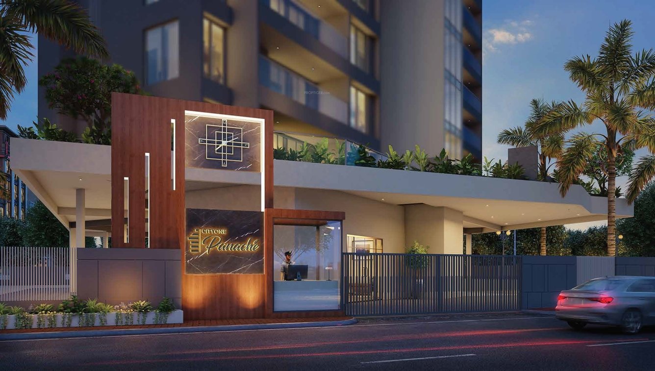  city one panache Entrance Gate Security Cabin