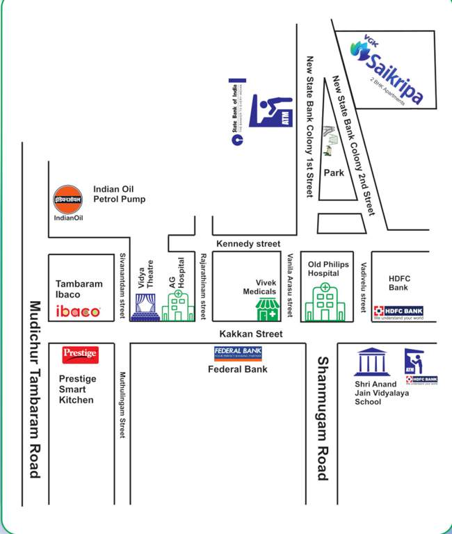  saikripa Location Plan