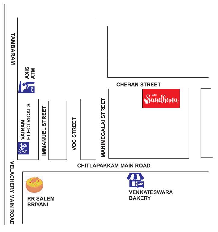  saadhana Location Plan