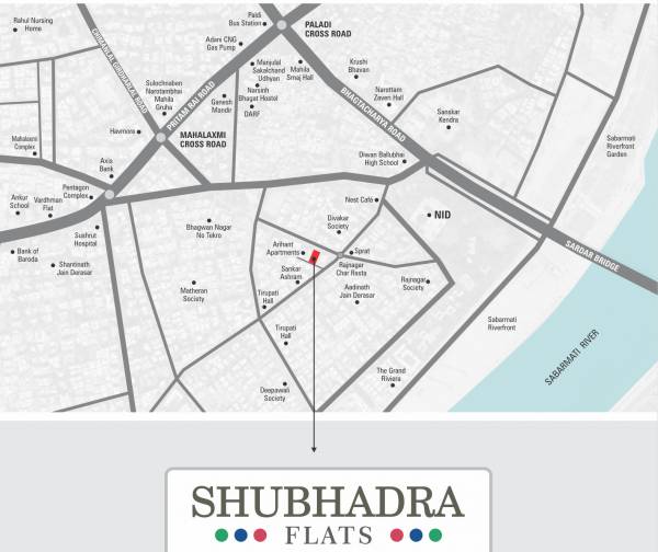  shubhadra-flats Location Plan