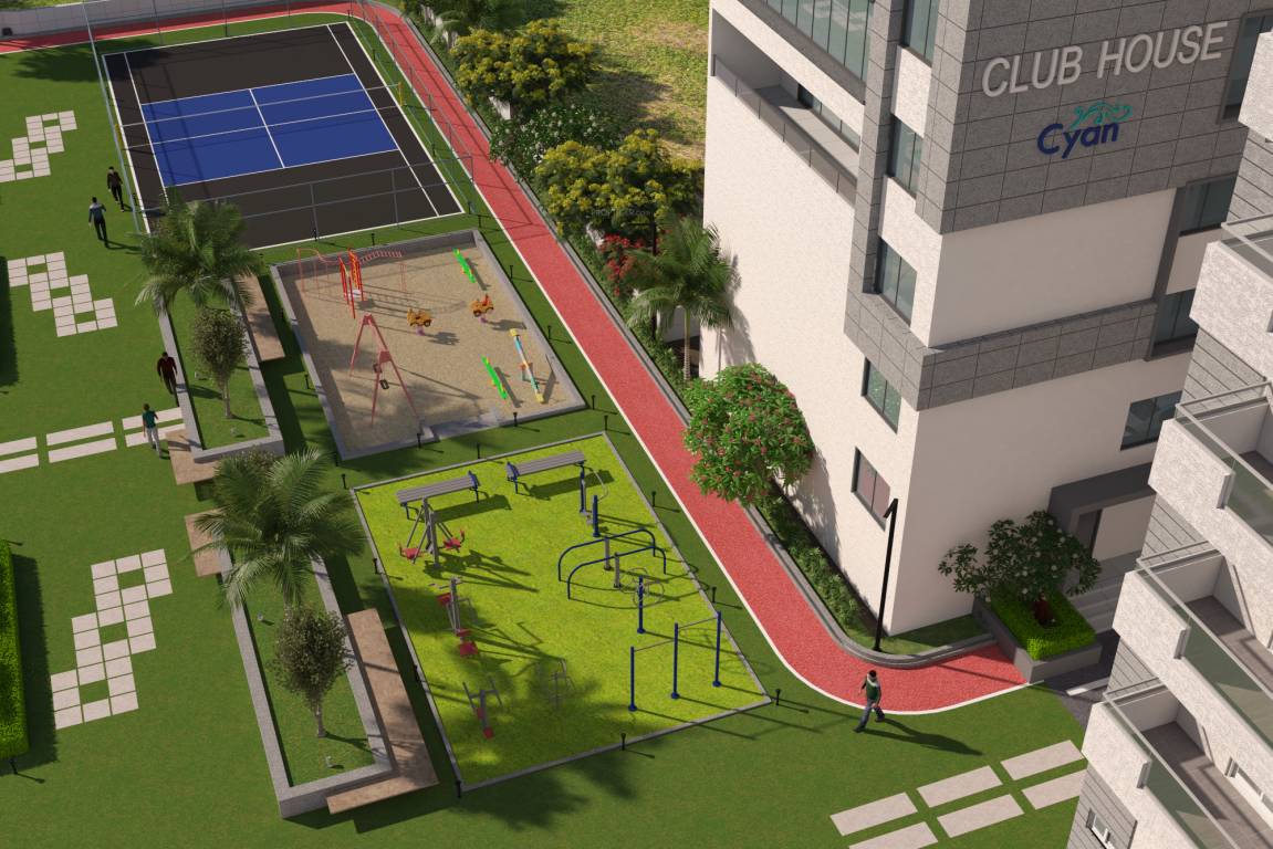  cyan Children's play area