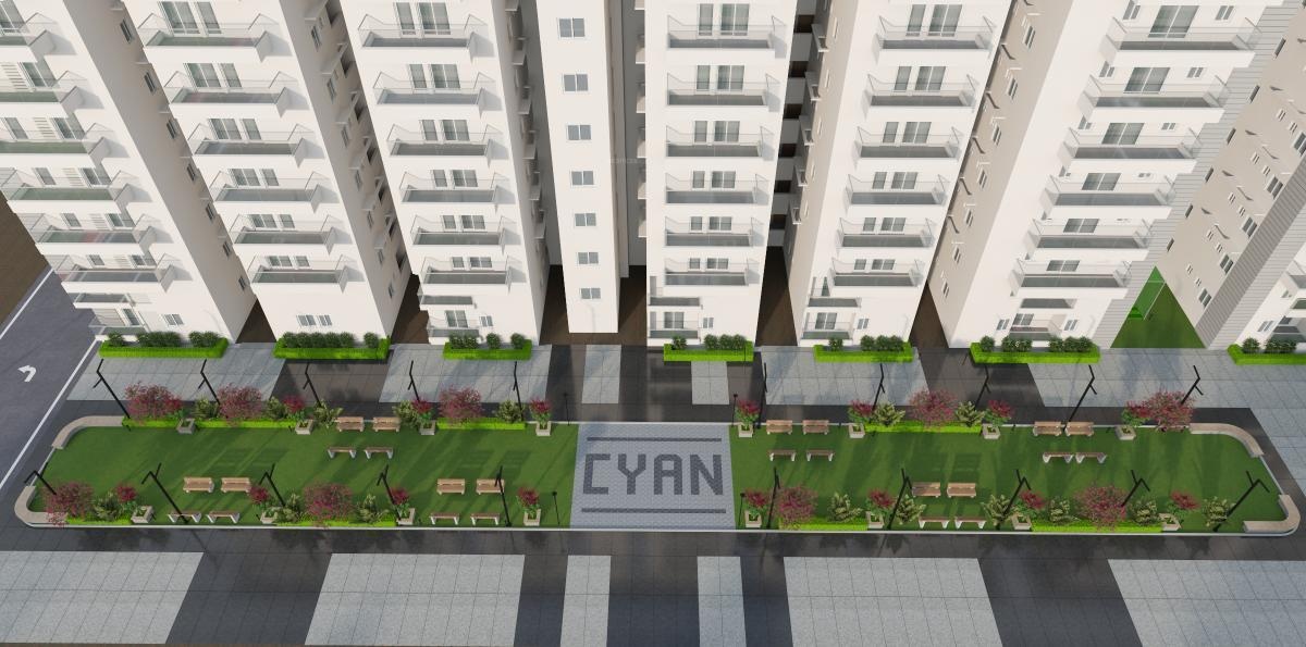  cyan Landscaped Gardens