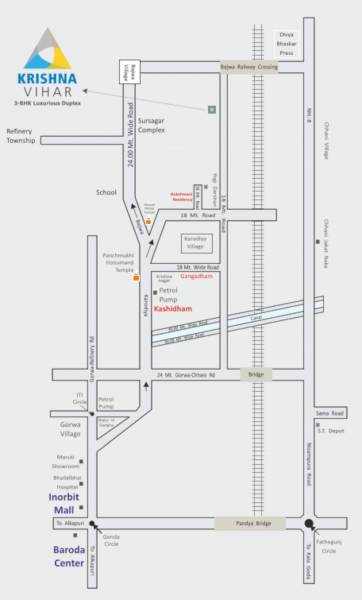 Location Plan krishna-vihar Location Plan