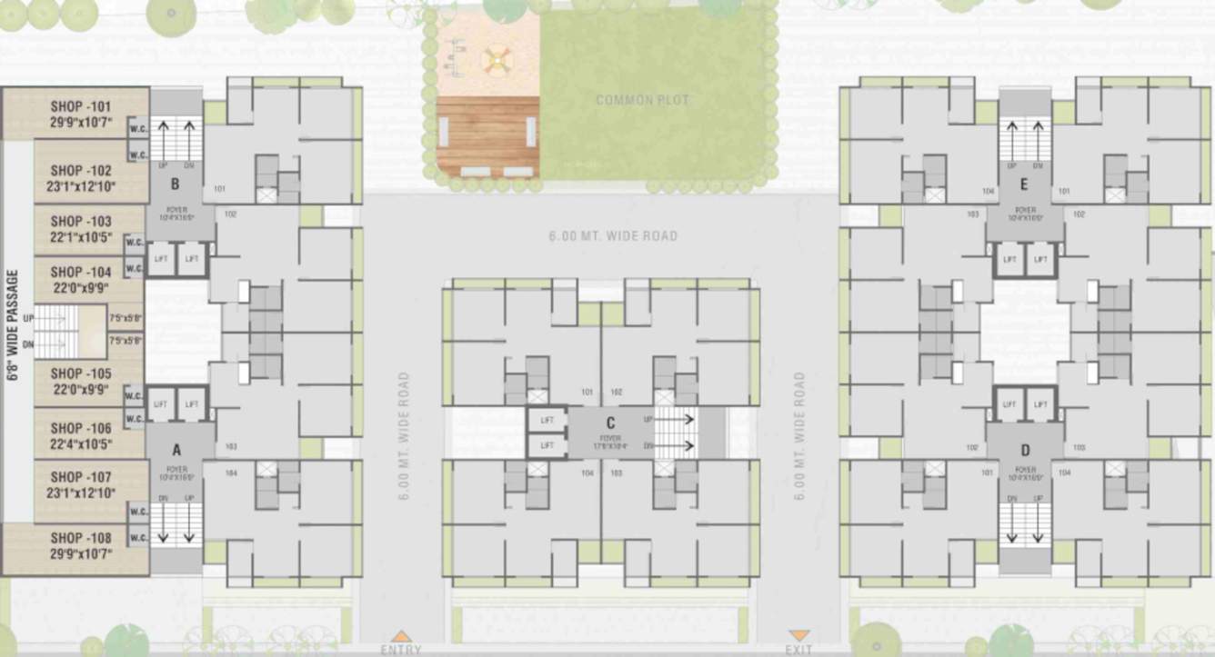  prime elegance Layout Plan