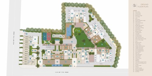  indraprasth-saptak A To H Ground Cluster Plan