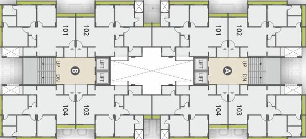  centrum A+B Cluster Plan