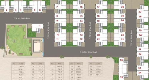 residency Layout Plan