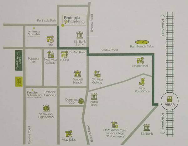  peninsula-residency Location Plan