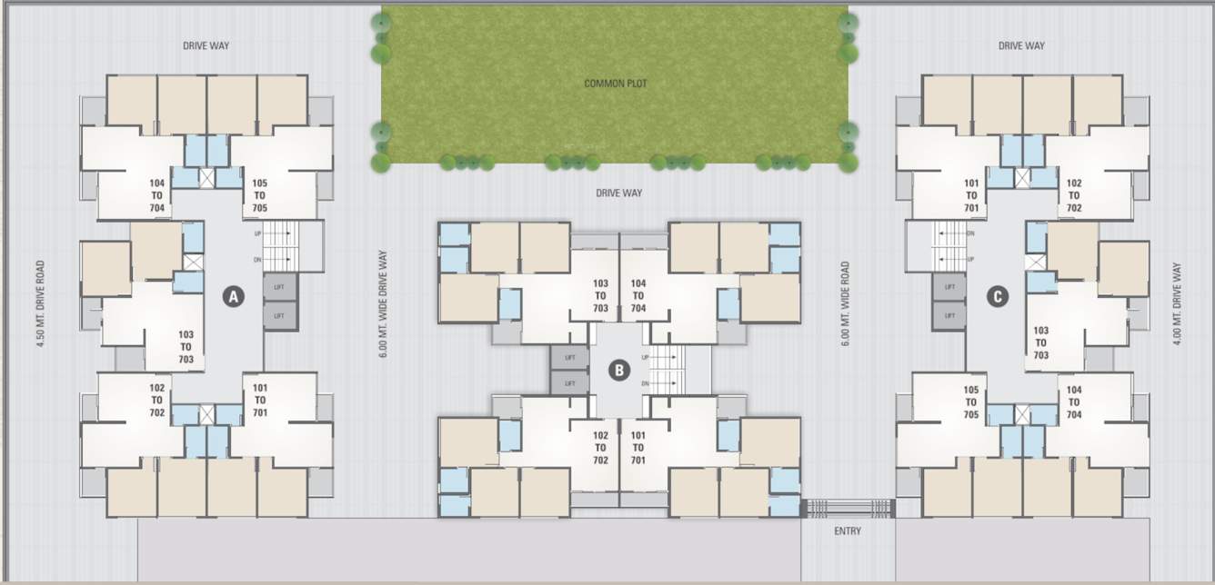  shyam one15 Cluster Plan