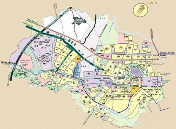 Images for Location Plan of Vatika Emilia Floors