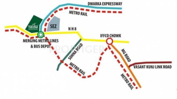 Images for Location Plan of Vatika Emilia Floors