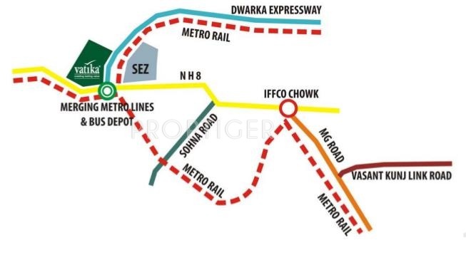 Images for Location Plan of Vatika Emilia Floors