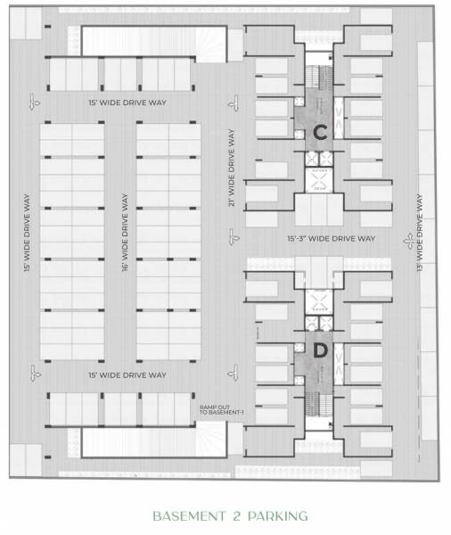  malabar-exotica C, D Basement 2 Cluster Plan