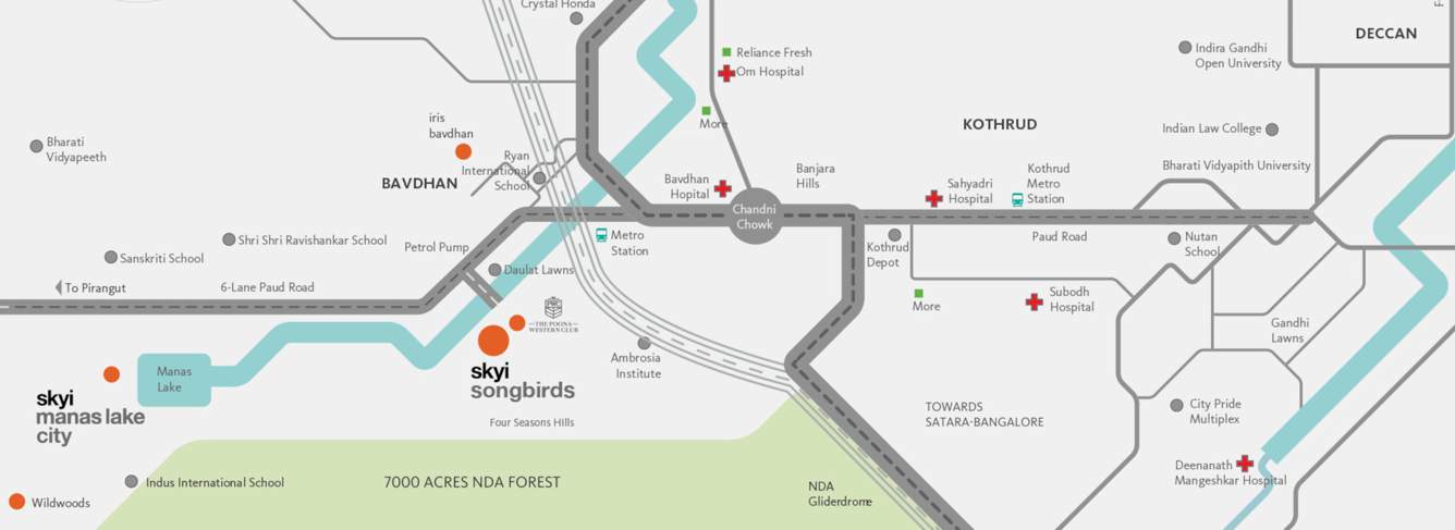  skyi sula heights phase ii Location Plan