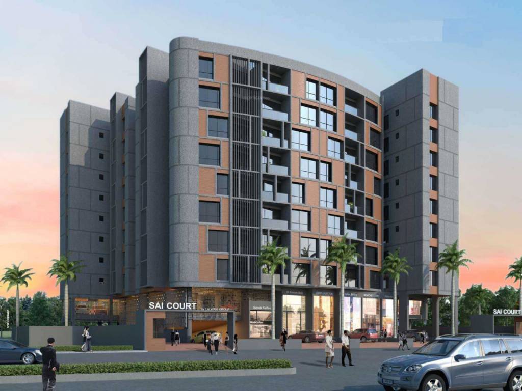 Elevation  sai court Elevation