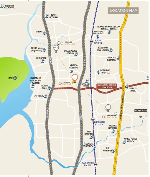  serene Location Plan