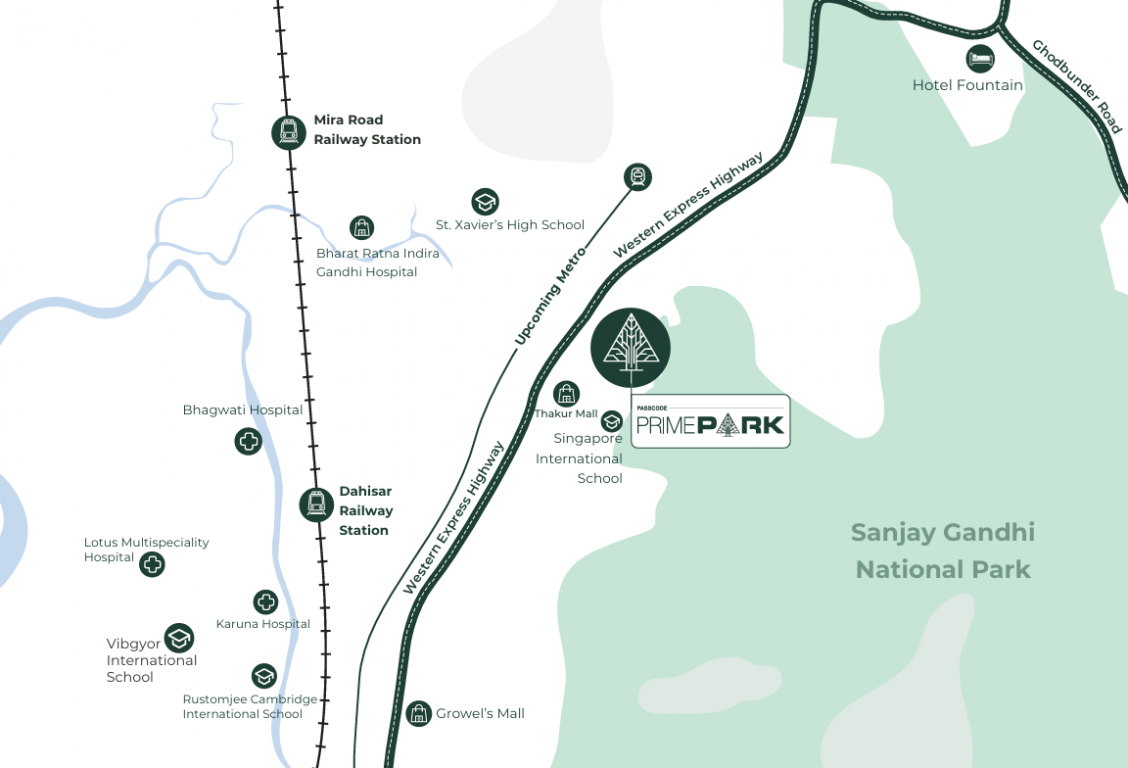  aaradhya highpark Location Plan