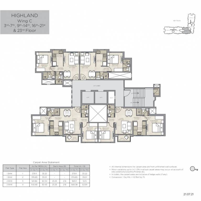  highland a b c d and e wing Highland A B C D And E Wing Cluster Plan