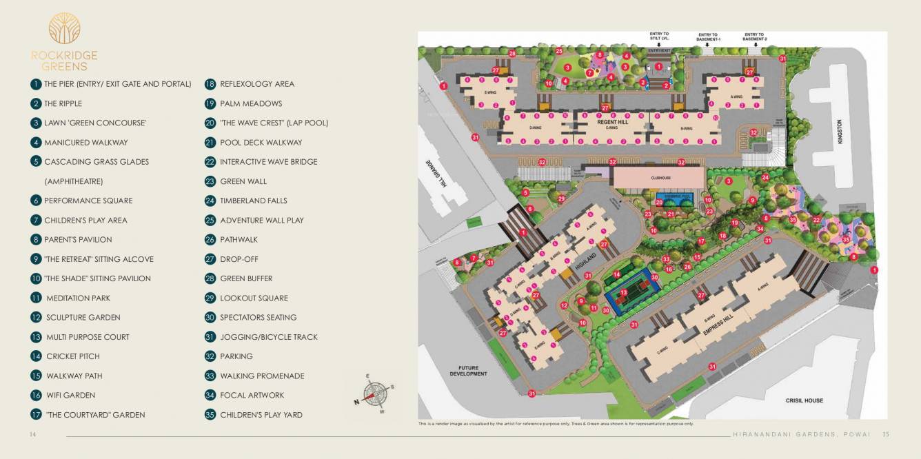  highland a b c d and e wing Master Plan