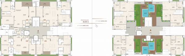  grace-3 Block A Cluster Plan for 12th Floor