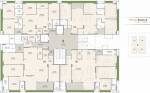  grace-3 Block B Cluster Plan from 1st to 11th Floor