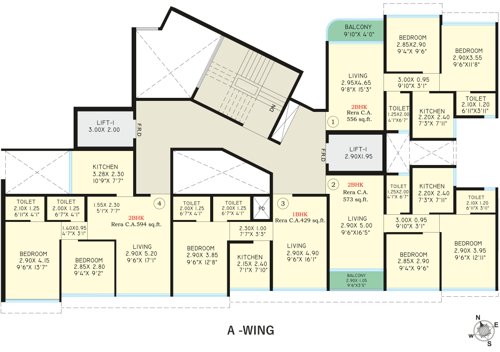  golf-residences Safal Golf Residences Cluster Plan