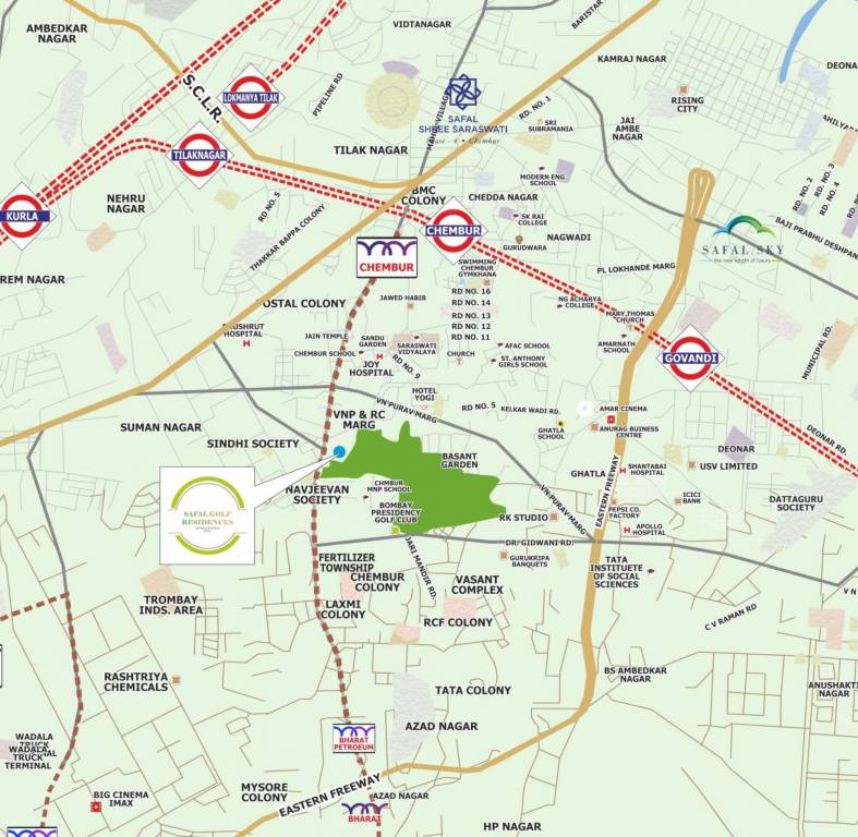  golf residences Location Plan