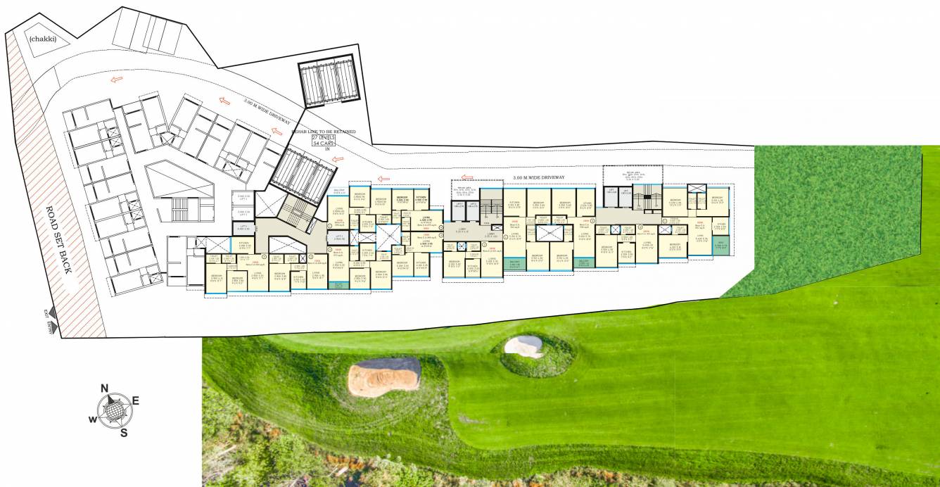  golf residences Master Plan