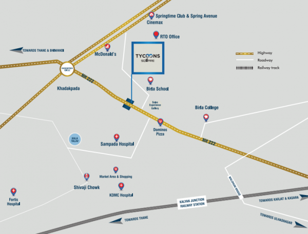  square Location Plan