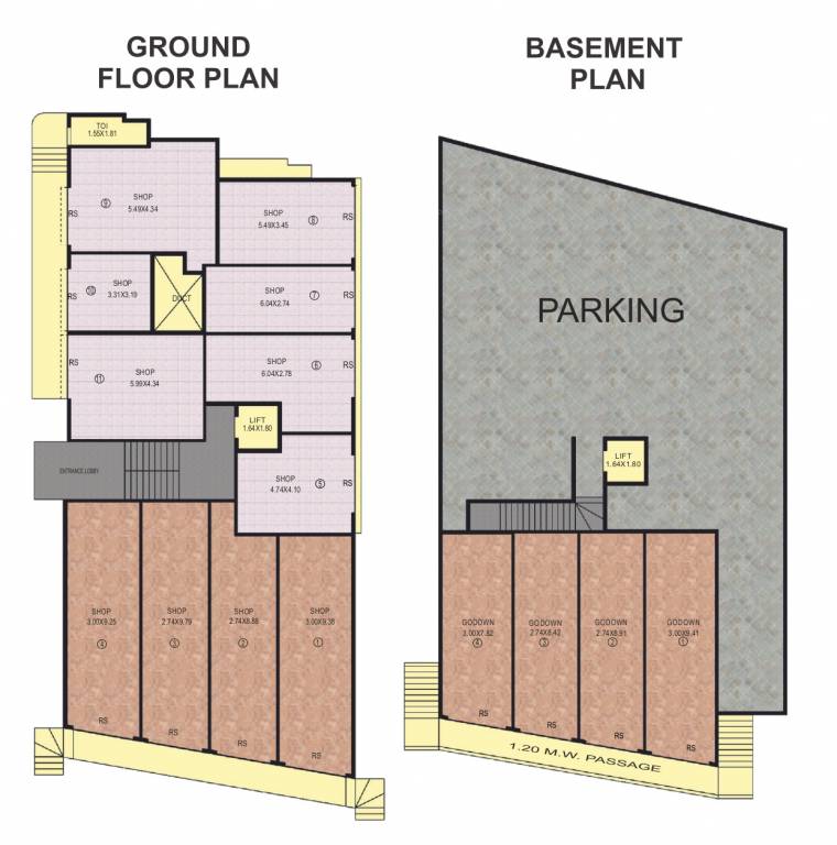  ved paradise Ved Paradise Cluster Plan for ground Floor