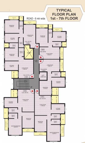 ved-paradise Ved Paradise Cluster Plan for ground Floor