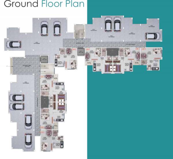  krishna-valley-phase-i Krishna Valley Phase I Cluster Plan for Ground Floor