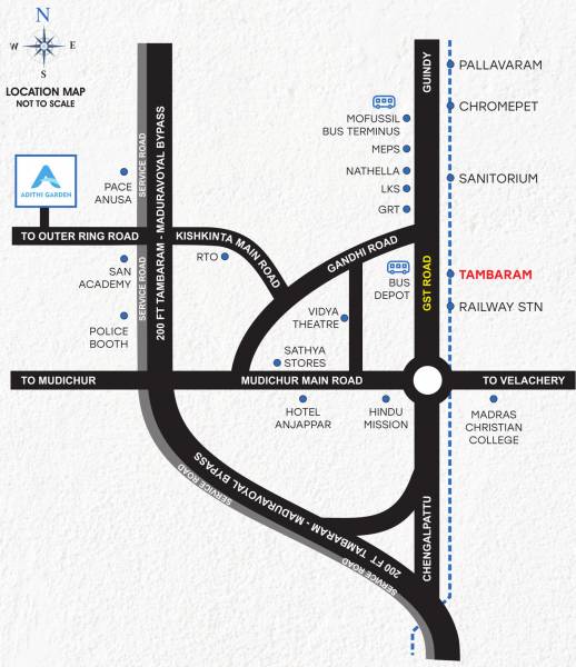  adithi-garden Location Plan