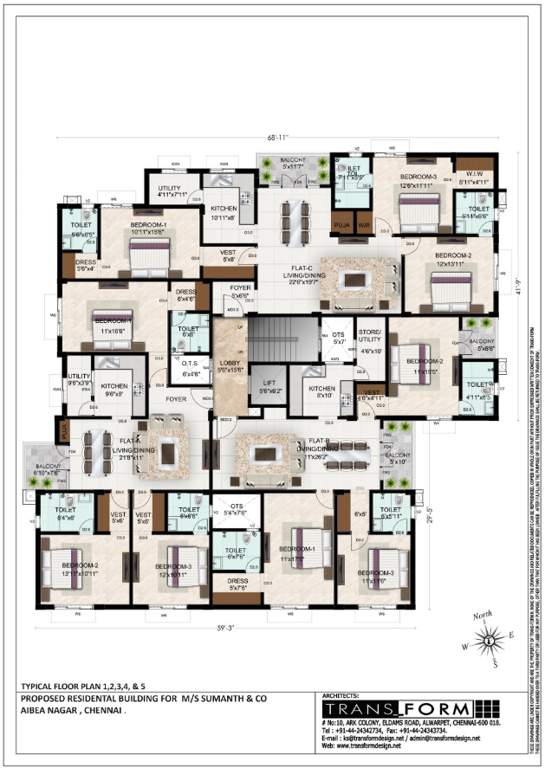  sreshta aibea nagar Cluster Plan