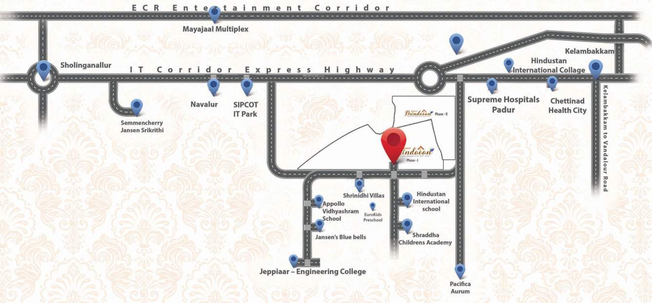  the orchid Location Plan