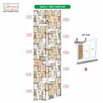 santhosham Block A Cluster Plan for 1st Floor