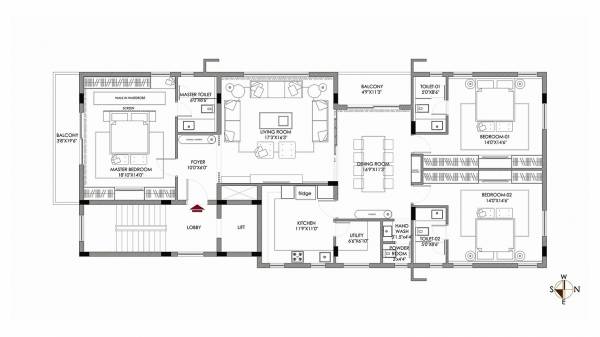  spinel Spinel Cluster Plan From 1st to 4th Floor