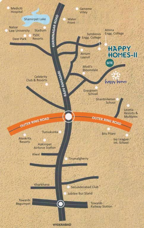  happy homes ii Location Plan