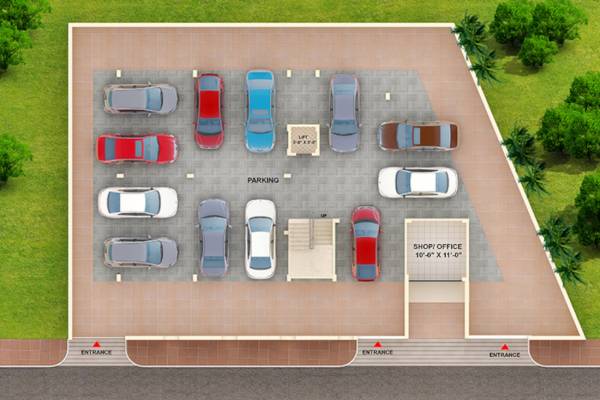  the-orion The Orion Parking Cluster Plan