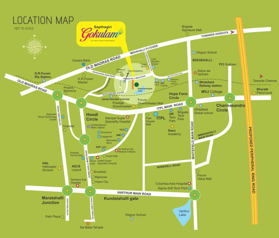  gokulam Location Plan