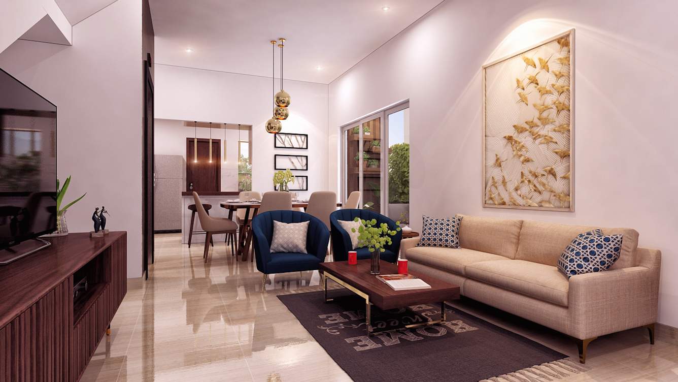  eden villas Living Area
